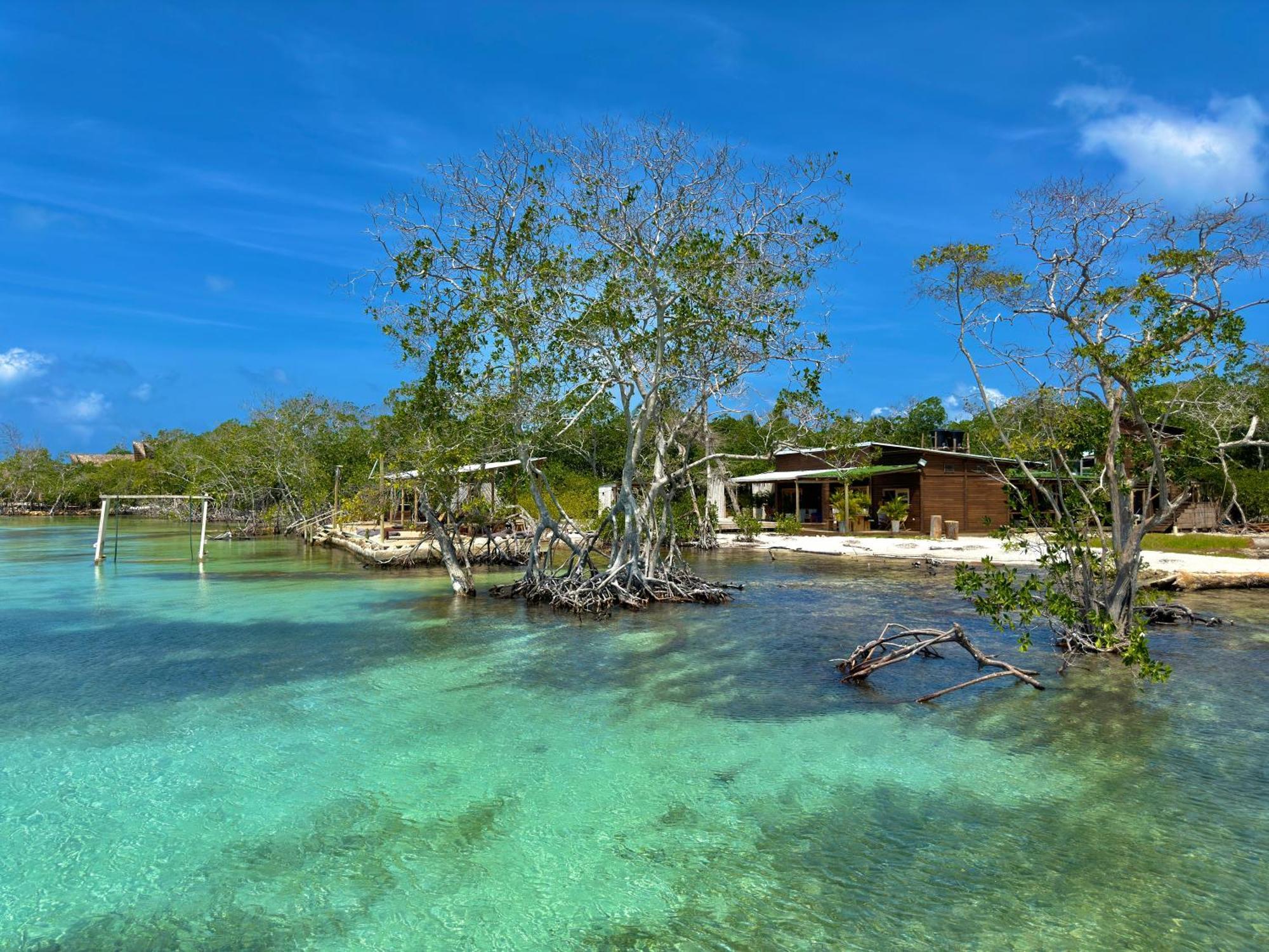 Medusa Hostel Isla Tintipan Tintipan Island Kültér fotó